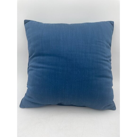 Decorative Throw Pillow With Cross-Stitch Quote "The Love Of A Father" - Picture 4 of 4